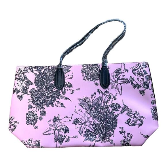 NWT Victoria's Secret Limited Edition Pink large 
Floral Tote Bag 48.00 - Picture 4 of 6